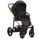 Прогулочная коляска Bebetto NICO ESTILO PRO 02 черная кожа