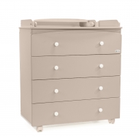 Детский пеленальный комод Tutis Cloud VD33-0412117 капучино