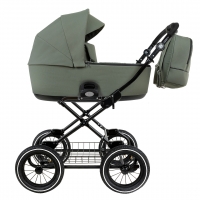 Коляска 2 в 1 Roan Bass Next Classic 2.0 / колеса d12, Sage Green