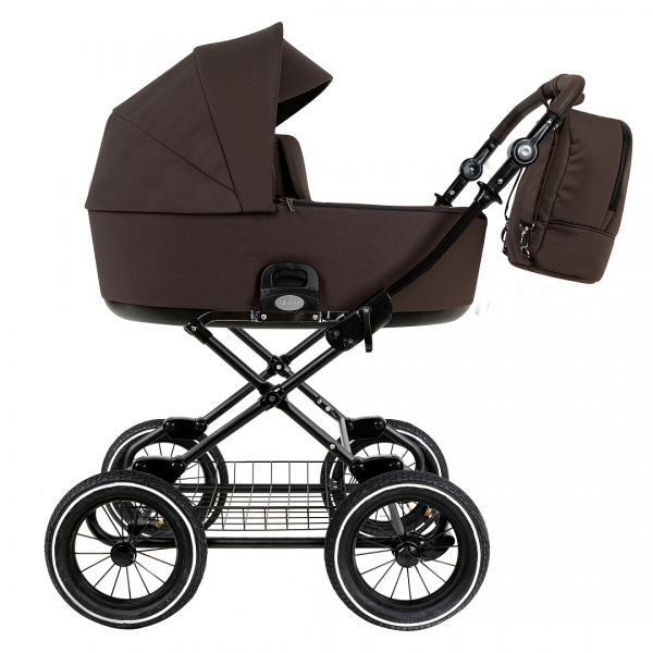 Коляска 2 в 1 Roan Bass Next Classic 2.0 / колеса d12, Turkish Coffee