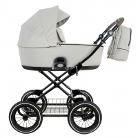 Коляска 2 в 1 Roan Bass Next Classic 2.0 / колеса d12, Marzipan