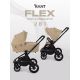 Детская коляска 2 в 1 Rant Flex 2025 RA076 Mocca
