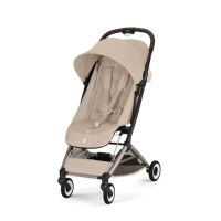 Прогулочная коляска Cybex Orfeo TPE Almond Beige с дождевиком и бампером 2026