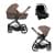 Детская коляска Tutis Gio Plus 3 в 1 1552178 Chocolatе