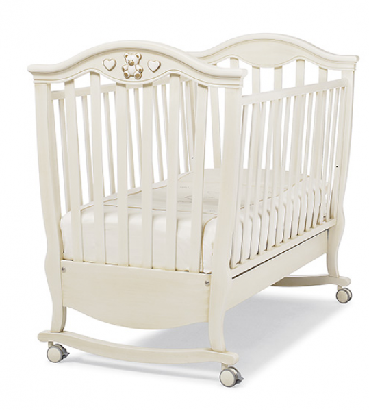 Детская кроватка Erbesi Brigette слоновая кость