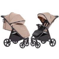 Коляска прогулочная Carrello Bravo Plus CRL-5515 2026, Royal Beige (Бежевый)