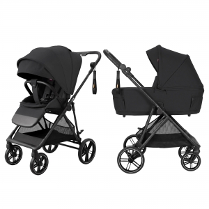 Коляска 2 в 1 Carrello Extra CRL- 6532 Forest Black