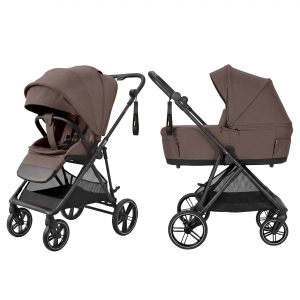 Коляска 2 в 1 Carrello Extra CRL- 6532 Vintage Brown