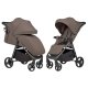 Прогулочная коляска Carrello Bravo CRL-8512 PU Coffee Beige