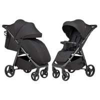 Прогулочная коляска Bravo CRL-8512 PU Grape Black