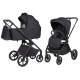 Коляска 2 в 1 Carrello Ultra F CRL-6557 / 2026, Basalt Black