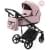 Детская коляска Adamex Zico New 3 в 1 TK24 TIP розовый