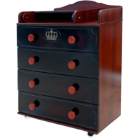 Детский пеленальный комод Richmond 800/4 ЛДСП венге