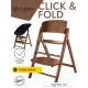Стульчик для кормления Cybex Click & Fold 4 в 1 Set (All Natural Dark)