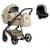 Детская коляска Tutis Viva 5+ Leather 2025 Limited 3 в 1 Teddy Creamy