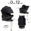 Автокресло Agex Drive i-Fix (0-36 кг), Black (Черный)
