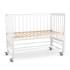 Комплект: детская кровать Woodix Classic Go (маятник продольный) + комод Agex Lino белый