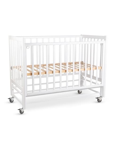 Комплект: детская кровать Woodix Classic Go (маятник продольный) + комод Agex Lino белый