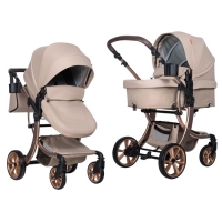 Коляска-трансформер Aimile Original Autumn AA-6 кремовый