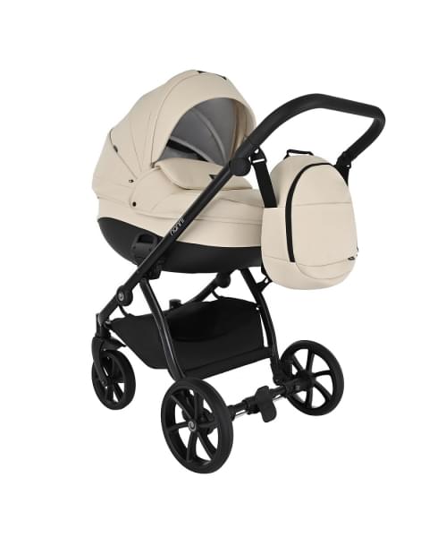 Детская коляска 2 в 1 Tutis Nanni 7 Кожа Beige