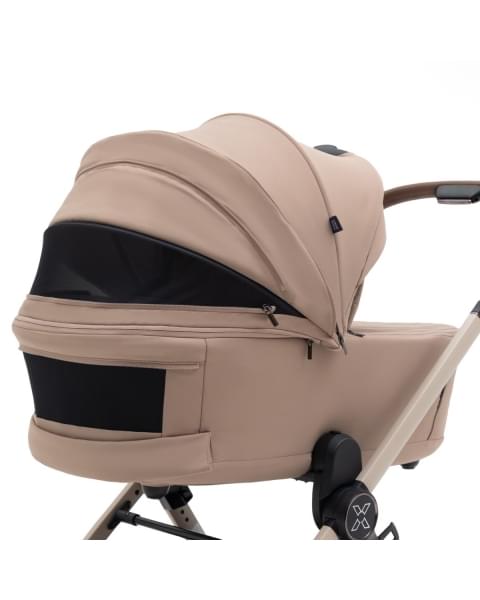 Коляска 2 в 1 Agex Prima Pro 2025, Beige (Бежевый)