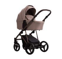 Детская коляска Bebetto Pelpasso 2 в 1 02 Choco бежевый