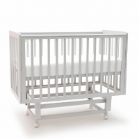 Детская кровать Agex Lira (маятник продольный), Серый