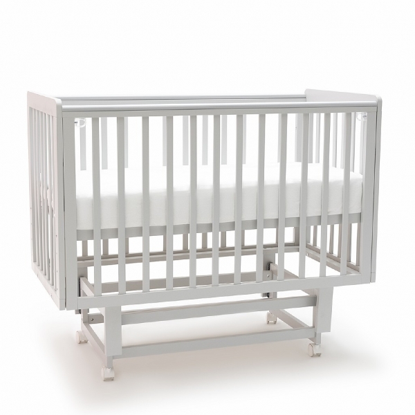 Детская кровать Agex Lira (маятник продольный), Серый