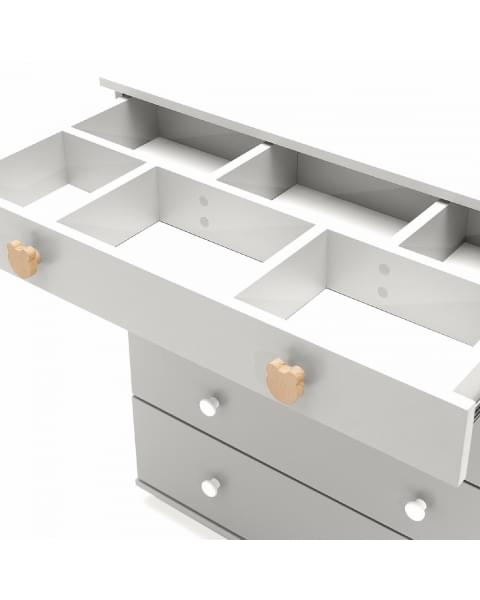 Комод Agex Lino, Серый