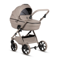 Коляска 2 в 1 Tutis Uno 6+ Leather Collection, Nocciola (185)