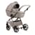 Коляска 2 в 1 Tutis Uno 6+ Essential Collection, Taupe (172)