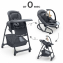 Стульчик для кормления Agex Seat’n Sleep 3 в 1, Dark Grey (Темно-серый)