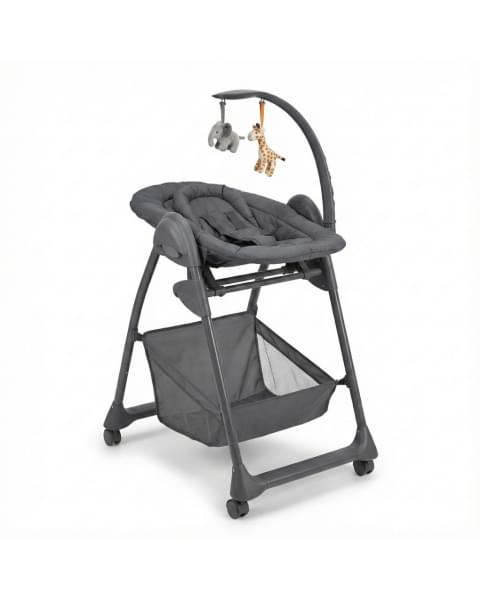 Стульчик для кормления Agex Seat’n Sleep, Dark Grey (Темно-серый)