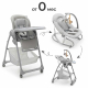 Стульчик для кормления Agex Seat’n Sleep 3 в 1, Light Grey (Светло-серый)