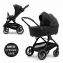 Коляска 2 в 1 Agex Prima Pro 2025, Midnight Grey (Темно-серый)