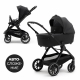 Коляска 2 в 1 Agex Prima Pro 2025, Midnight Grey (Темно-серый)