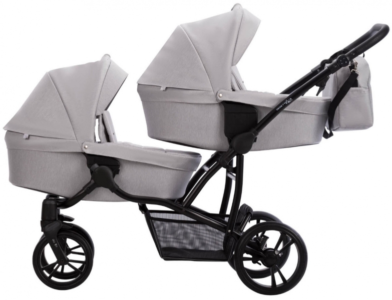 Детская коляска для двойни Bebetto 42 2 в 1 23 св.серый