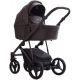Детская коляска Bebetto Pelpasso Pro 2 в 1 05 Brown коричневая кожа/коричневая рама