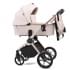 Коляска детская Peppy Monaco 2 в 1 Beige (бежевый), рама беж, шлифованный алюминий 2026
