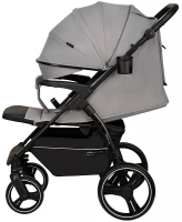 Детская прогулочная коляска Indigo Epica XL св. серый