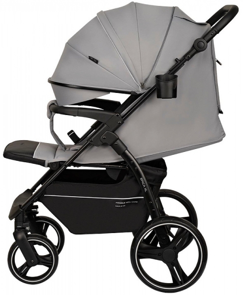 Детская прогулочная коляска Indigo Epica XL св. серый