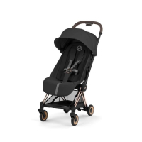 Коляска прогулочная Cybex Coya Style Rosegold Sepia Black с дождевиком 2026
