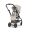 Прогулочная коляска Cybex Eezy S Twist+ 2 BLK Dune Grey с дождевиком и бампером 2026