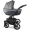 Детская коляска Bexa Ideal Eco 2 в 1 IE06 черный+т.серая кожа