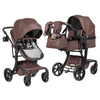 Коляска-трансформер Aimile Original Autumn AA-7 шоколадный