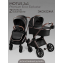 Детская коляска AmaroBaby Motus Premium Ecco Exclusive 2 в 1 черный