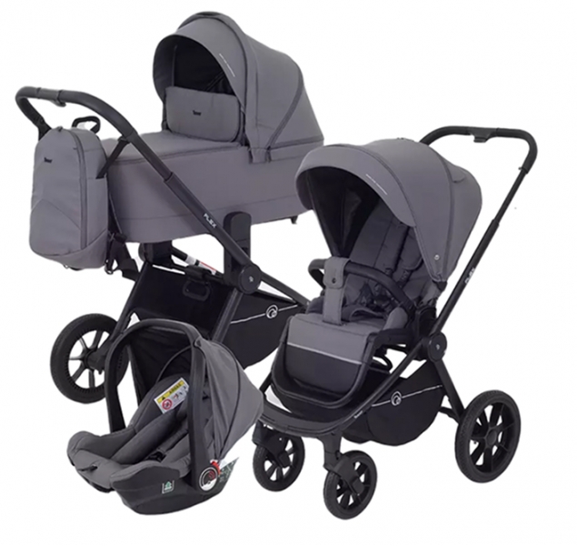 Детская коляска Rant Flex 3 в 1 RA077 Graphite