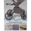 Детская коляска AmaroBaby Motus Premium Ecco Exclusive 2 в 1 серый