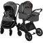 Детская коляска AmaroBaby Motus Premium Ecco 3 в 1 с автокреслом Rant Miro мокко