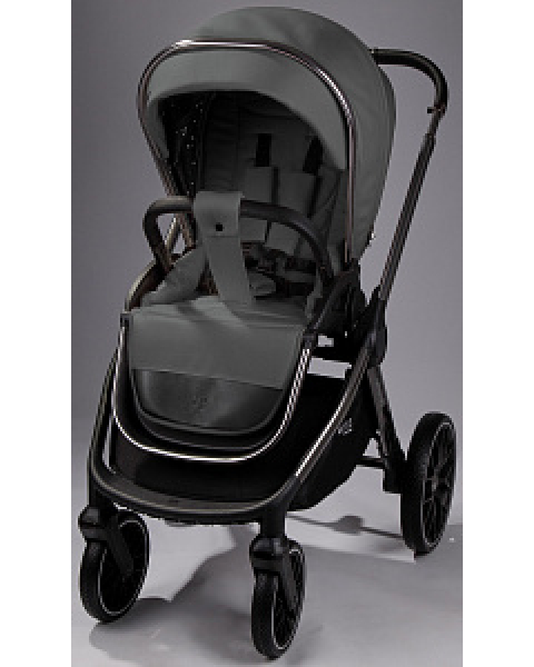 Детская коляска AmaroBaby Motus Premium Ecco 3 в 1 с автокреслом Rant Miro мокко